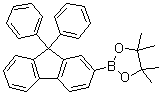 structure of CAS# 462128-39-8, 9,9-Diphenyl-9H-fluoren-2-ylboronic acid pinacol ester