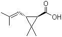 structure of CAS# 4638-92-0, (+)-trans-Chrysanthemic acid