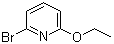 2-溴-6-乙氧基吡啶分子结构 (CAS 4645-11-8)