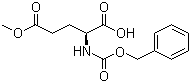 structure of CAS# 4652-65-7, N-Carbobenzoxy-L-glutamic acid gamma-methyl ester