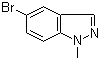 structure of CAS# 465529-57-1, 5-溴-1-甲基-1H-吲唑
