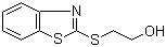 structure of CAS# 4665-63-8, 2-(2-Benzothiazolylthio)ethanol