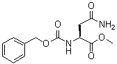 structure of CAS# 4668-37-5, N-苄氧羰基天冬氨酰胺甲基酯