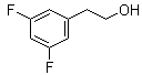 3,5-二氟苯乙醇分子结构 (CAS 467223-90-1)