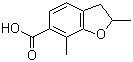 CAS 登录号：467427-84-5, 2,3-二氢-2,7-二甲基苯并呋喃-6-甲酸