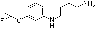 6-(三氟甲氧基)-1H-吲哚-3-乙胺分子结构 (CAS 467451-81-6)