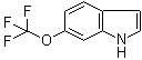 structure of CAS# 467451-91-8, 6-三氟甲氧基-1H-吲哚