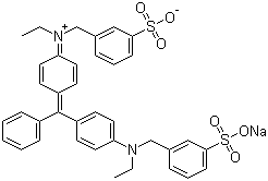 structure of CAS# 4680-78-8, 酸性绿 3