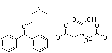 structure of CAS# 4682-36-4, Orphenadrine citrate