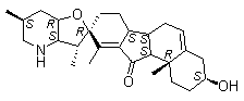 structure of CAS# 469-59-0, Jerwiny