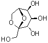 structure of CAS# 469-90-9, 2,7-脱水-D-景天庚酮糖