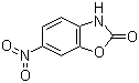 6-硝基苯并恶唑-2(3H)-酮分子结构 (CAS 4694-91-1)