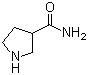 3-吡咯烷甲酰胺分子结构 (CAS 471254-10-1)