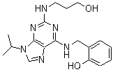 CAS 登录号：471270-60-7, 2-[[[2-[(3-羟基丙基)氨基]-9-(1-甲基乙基)-9H-嘌呤-6-基]氨基]甲基]苯酚