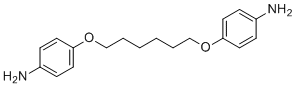 CAS # 47244-09-7, 4,4'-(1,6-Hexanediyl)dioxydianiline, 4-[6-(4-aminophenoxy)hexoxy]aniline
