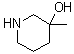 3-甲基哌啶-3-醇分子结构 (CAS 473730-88-0)