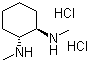 (1R,2R)-rel-N1,N2-二甲基-1,2-环己二胺盐酸盐分子结构 (CAS 473918-41-1)