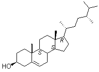 structure of CAS# 474-62-4, 菜油甾醇
