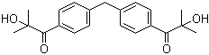1,1'-(亚甲基二-4,1-亚苯基)双[2-羟基-2-甲基-1-丙酮]分子结构 (CAS 474510-57-1)