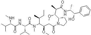 structure of CAS# 474645-27-7, 一甲基澳瑞他汀 E