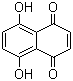 structure of CAS# 475-38-7, 5,8-Dihydroxy-1,4-naphthoquinone