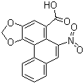 CAS # 475-80-9, Aristolochic acid B, 6-Nitrophenanthro[3,4-d]-1,3-dioxole-5-carboxylicacid