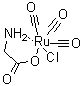 structure of CAS# 475473-26-8, (OC-6-44)-三羰基氯(甘氨酸基)钌