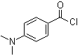 structure of CAS# 4755-50-4, 4-(Dimethylamino)benzoyl chloride
