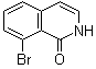8-溴-1(2H)-异喹啉酮分子结构 (CAS 475994-60-6)