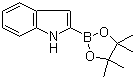吲哚-2-硼酸频哪醇酯分子结构 (CAS 476004-81-6)