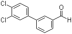3',4'-二氯联苯-3-甲醛分子结构 (CAS 476490-05-8)