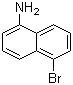 structure of CAS# 4766-33-0, 1-氨基-5-溴萘