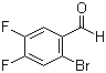 2-溴-4,5-二氟苯甲醛分子结构 (CAS 476620-54-9)