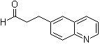 6-喹啉丙醛分子结构 (CAS 476660-18-1)