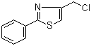 4-(氯甲基)-2-苯基-1,3-噻唑分子结构 (CAS 4771-31-7)
