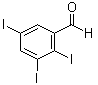 structure of CAS# 477534-99-9, 2,3,5-Triiodobenzaldehyde