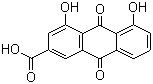 structure of CAS# 478-43-3, Rhein