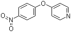 structure of CAS# 4783-83-9, 4-(4-Nitrophenoxy)pyridine