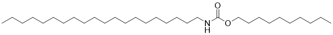 菊粉月桂基氨基甲酸酯分子结构 (CAS 478483-27-1)