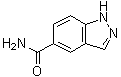structure of CAS# 478829-34-4, 1H-吲唑-5-甲酰胺