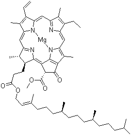 structure of CAS# 479-61-8, 叶绿素 A