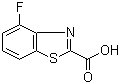 structure of CAS# 479028-70-1, 4-Fluoro-2-benzothiazolecarboxylic acid