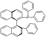structure of CAS# 479079-13-5, (S)-2-Diphenyphosphino-2'-phenyl-1,1'-binaphthyl