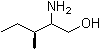 (3S)-2-氨基-3-甲基-1-戊醇分子结构 (CAS 479552-51-7)