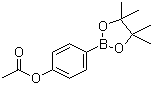 structure of CAS# 480424-70-2, 4-乙酰氧基苯硼酸频哪醇酯