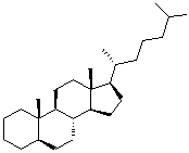 structure of CAS# 481-21-0, (5alpha)-Cholestane