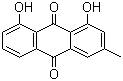 structure of CAS# 481-74-3, Chrysophanic acid