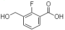 structure of CAS# 481075-37-0, 2-氟-3-(羟甲基)苯甲酸