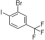 CAS # 481075-58-5, 2-Bromo-1-iodo-4-trifluoromethylbenzene