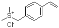 CAS # 48130-50-3, Dimethyl(p-vinylbenzyl)sulfonium chloride